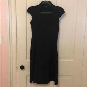 Black cocktail dress